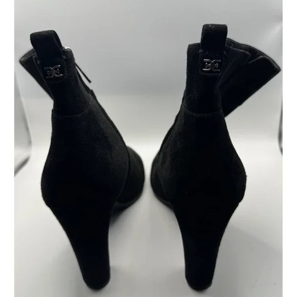 Sam Edelman Ankle Bootie's Womens Sianna Suede  Black Size 10 M - Picture 2 of 14